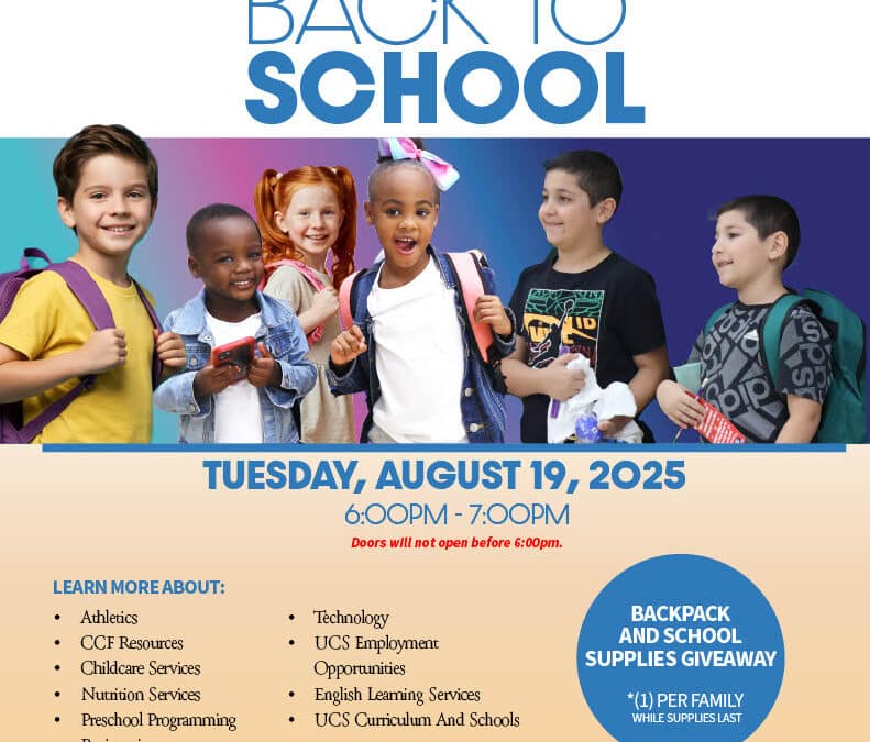 UCS Back to School Event