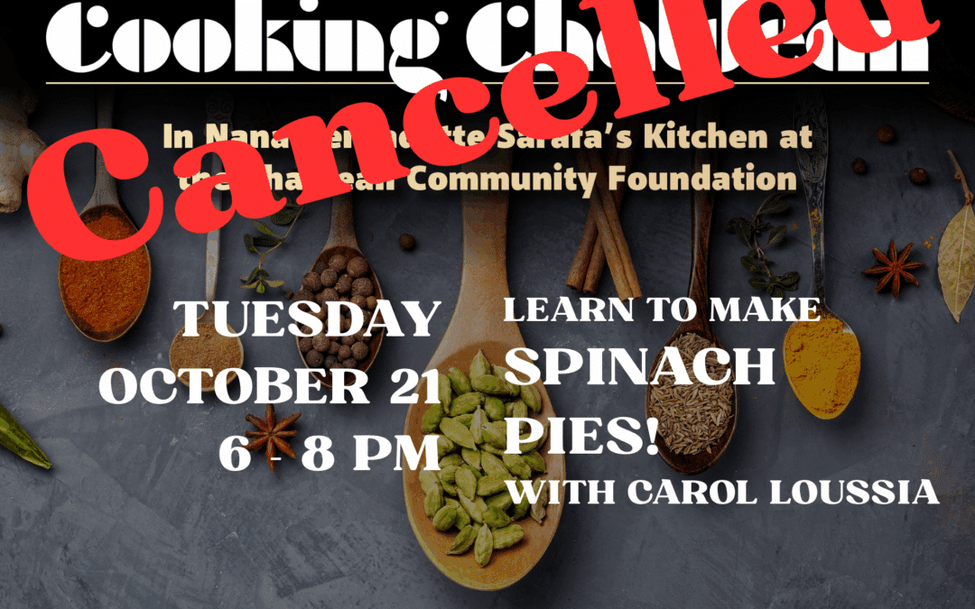 Cooking Chaldean: Spinach Pie (CANCELLED)