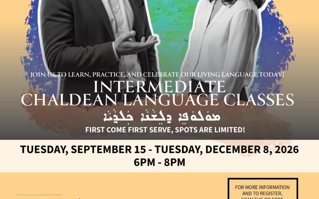 Intermediate Chaldean Language Class for Adults