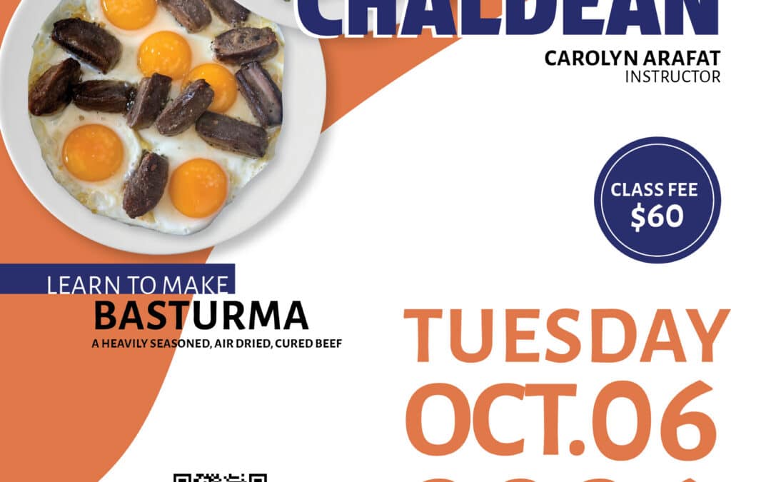 Cooking Chaldean- Basturma